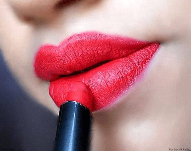 Nyx Lipstick Review: Nyx Full Throttle Lipstick Firestorm