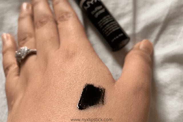 Nyx Black Lipstick