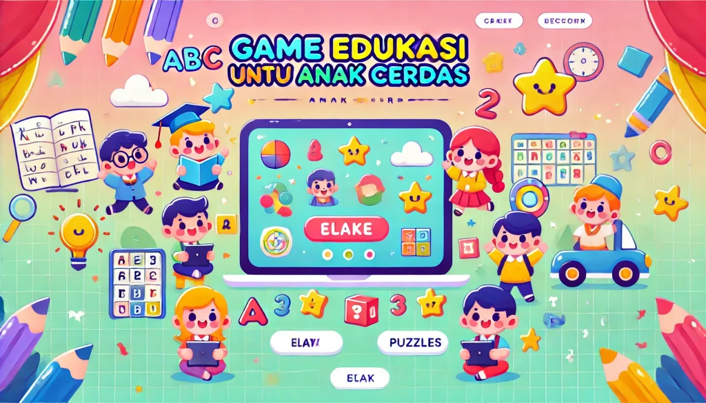 Game Edukasi Untuk Anak Cerdas
