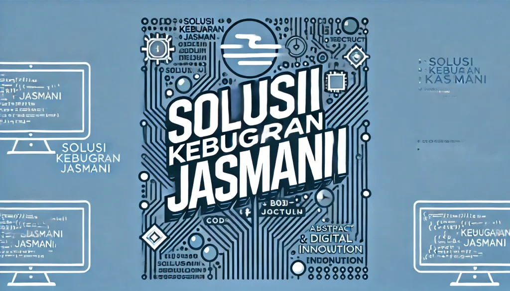 tulisan Solusi Kebugaran Jasmani
