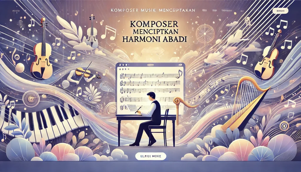 Komposer Musik Menciptakan Harmoni Abadi