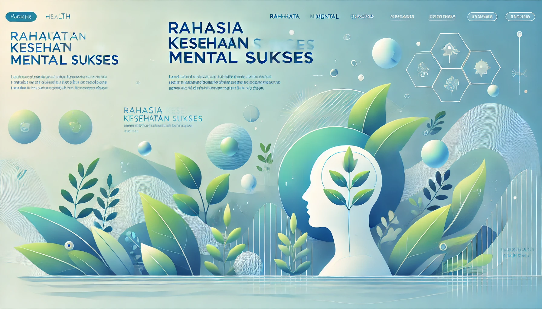 Rahasia Kesehatan Mental Sukses 1 Rahasia Kesehatan Mental Sukses