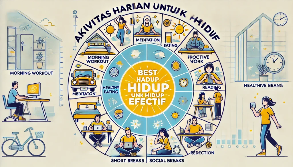 Aktivitas Harian Terbaik untuk Hidup Efektif