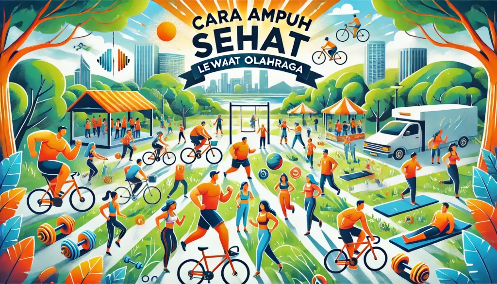Cara Ampuh Sehat Lewat Olahraga