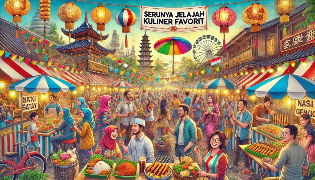 Serunya Jelajah Wisata Kuliner Favorit