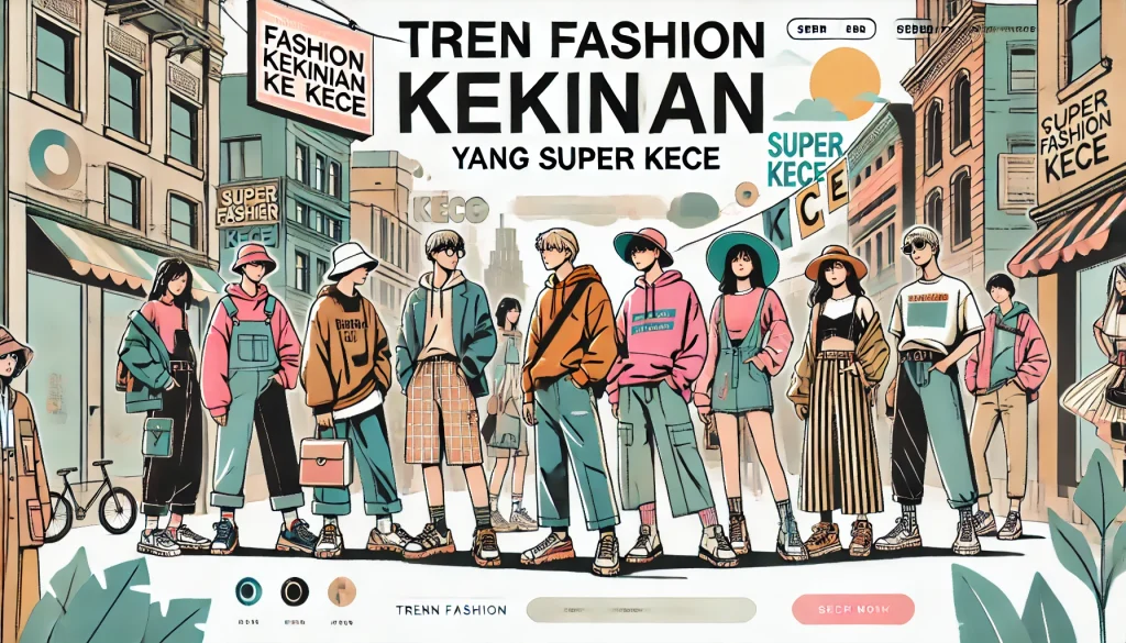 Tren Fashion Kekinian yang Super Kece