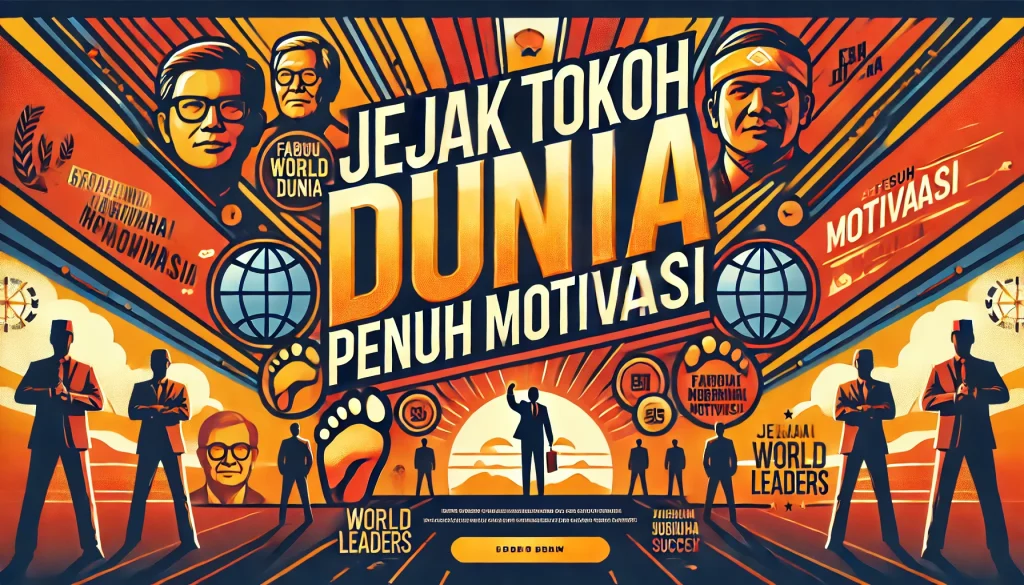Jejak Tokoh Dunia Penuh Motivasi