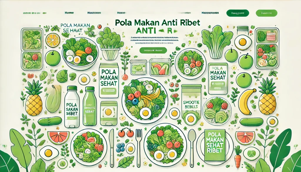 Pola Makan Sehat Anti Ribet