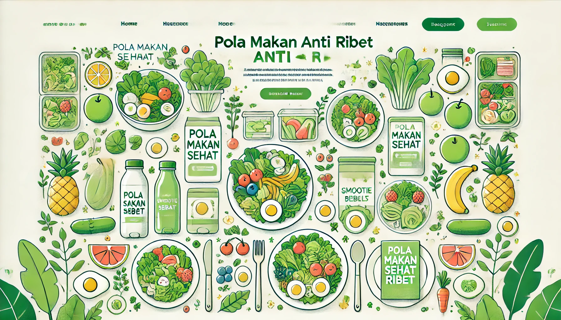 Pola Makan Sehat Anti Ribet 6 Pola Makan Sehat Anti Ribet