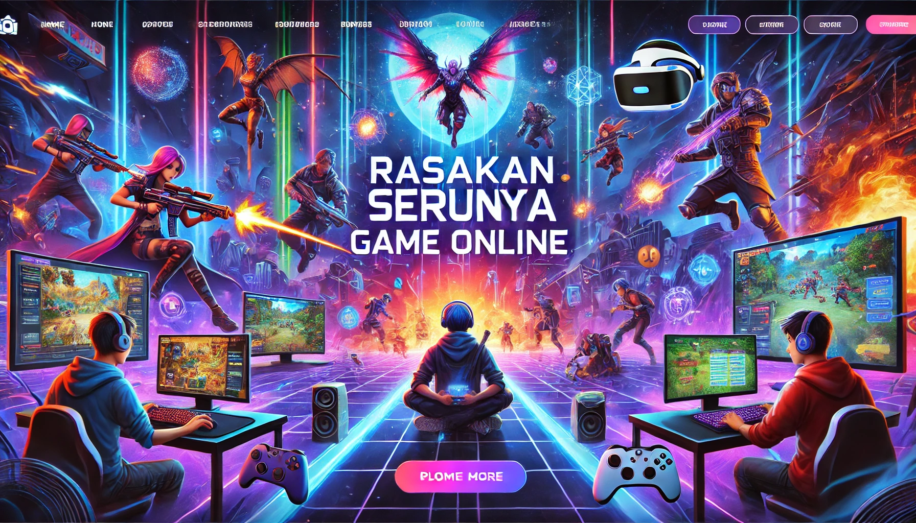 Rasakan Serunya Dunia Game Online 5 Rasakan Serunya Dunia Game Online