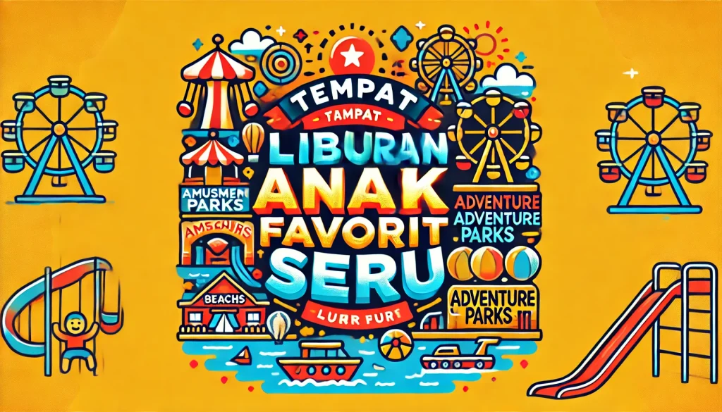 Tempat Liburan Anak Favorit Seru