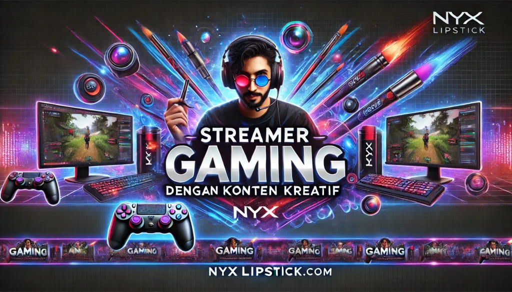 Streamer Gaming dengan Konten Kreatif
