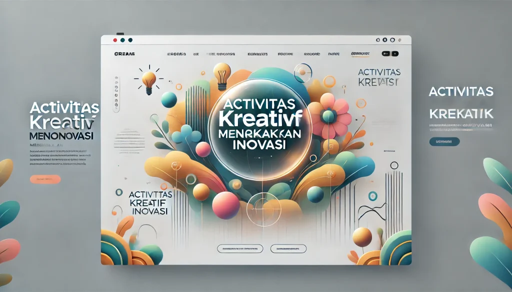 Aktivitas Kreatif Meningkatkan Inovasi