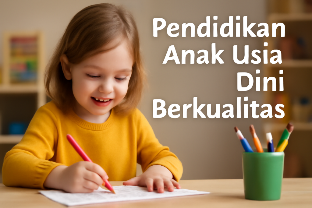 Pendidikan Anak Usia Dini Berkualitas