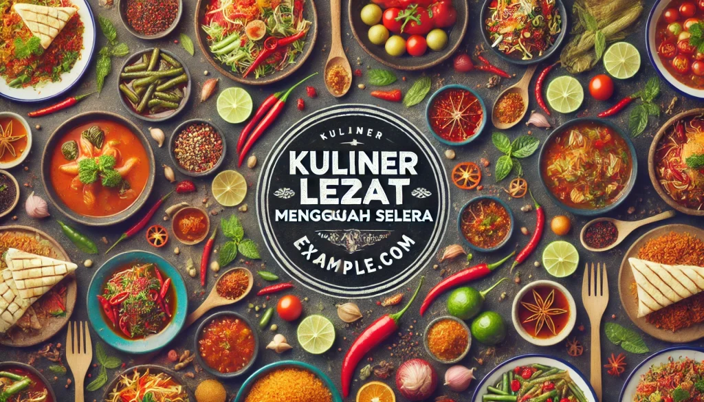 Kuliner Pedas Lezat Menggugah Selera