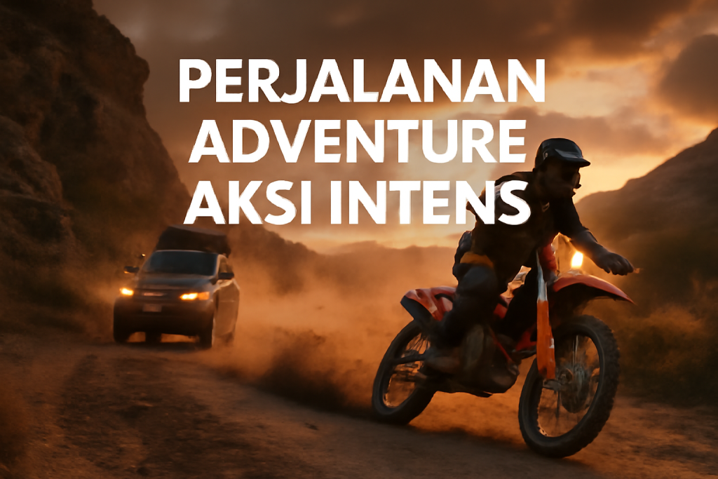 Perjalanan Adventure Aksi Intens