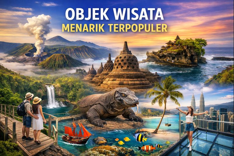 Objek Wisata Menarik Terpopuler