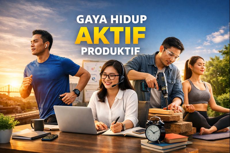Gaya Hidup Aktif Produktif 1 Gaya Hidup Aktif Produktif