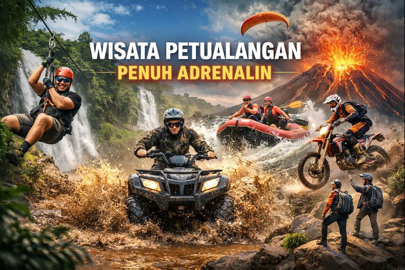 Wisata Petualangan Penuh Adrenalin